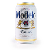 A single can of Modelo Especial beer, available at 7-Eleven.